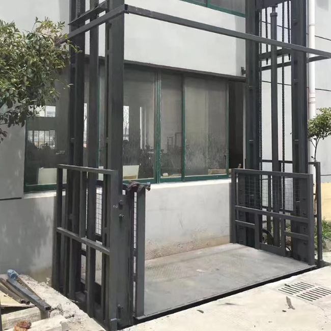 洛扎5吨室外升降货梯
